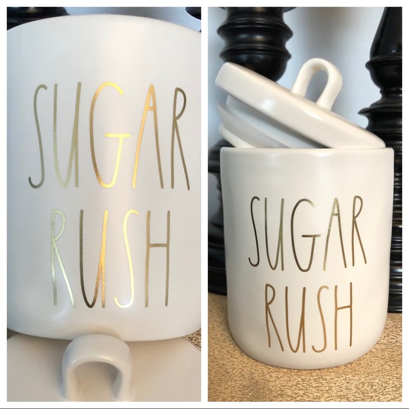 🆕Rae Dunn Ceramic SUGAR RUSH Canister - Picture 1 of 4